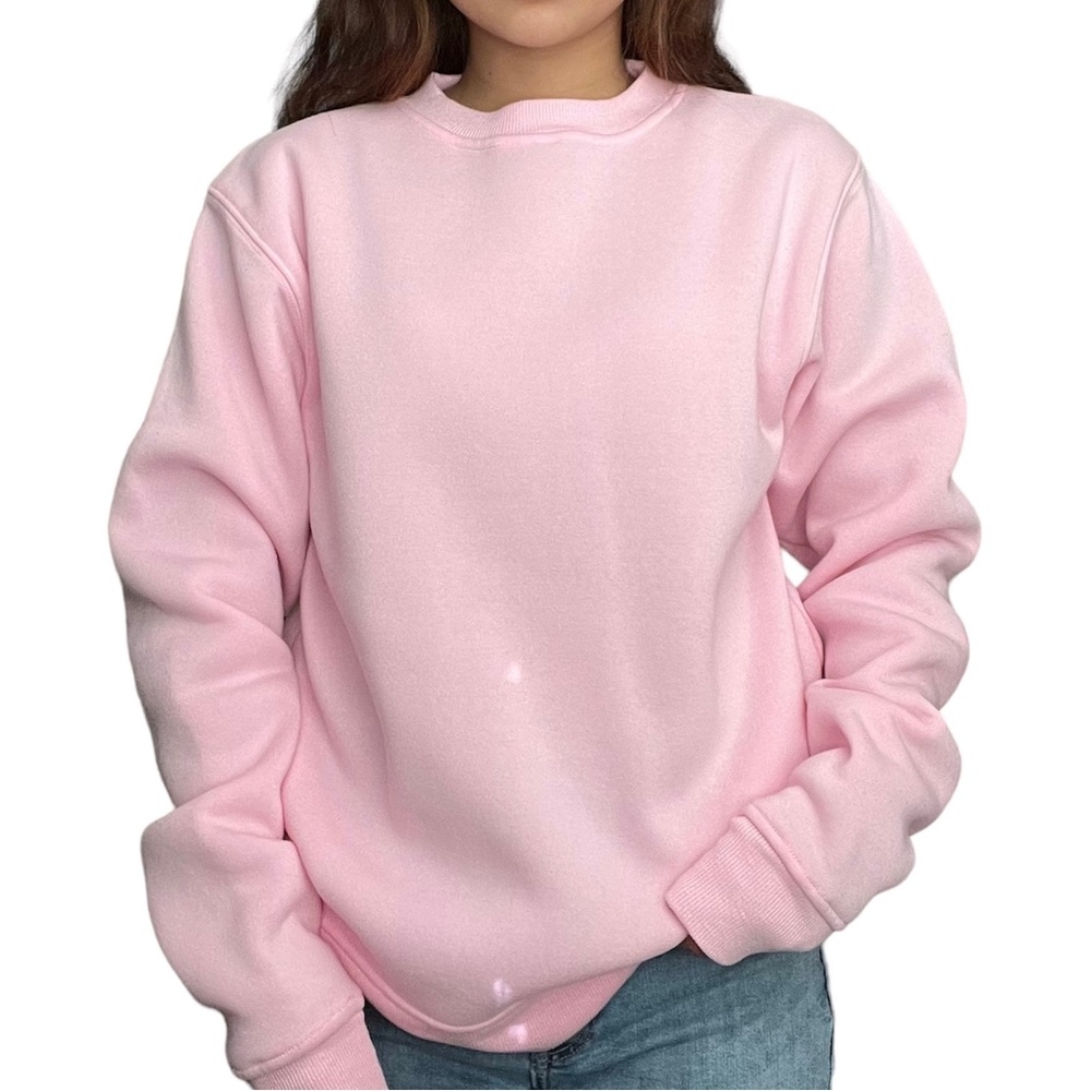 Pink Oversized Sweatshirt